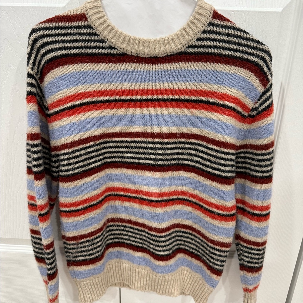 Zara Multicolor Striped Sweater